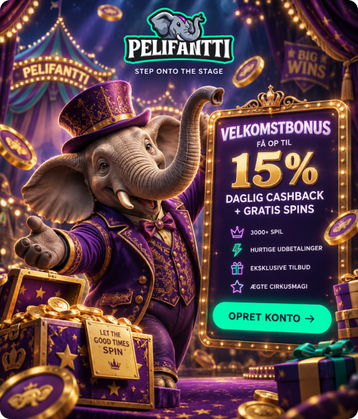 Pelifantti Casino registrering – opret konto og få adgang til bonusser